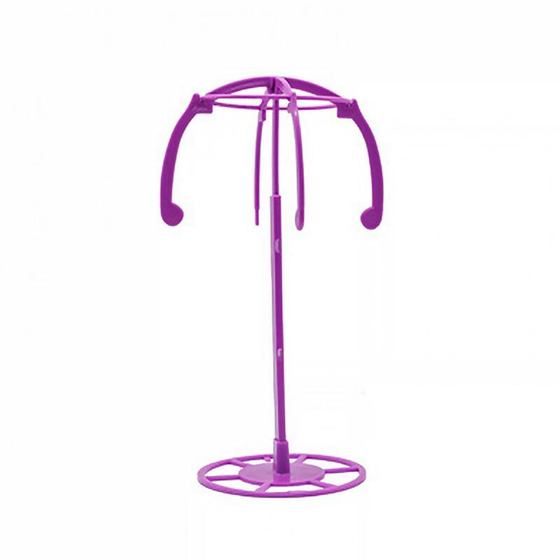 Wig Stand Folding Multifunctional Portable Display Wig Stands Ajustable Wig Stands for Hat