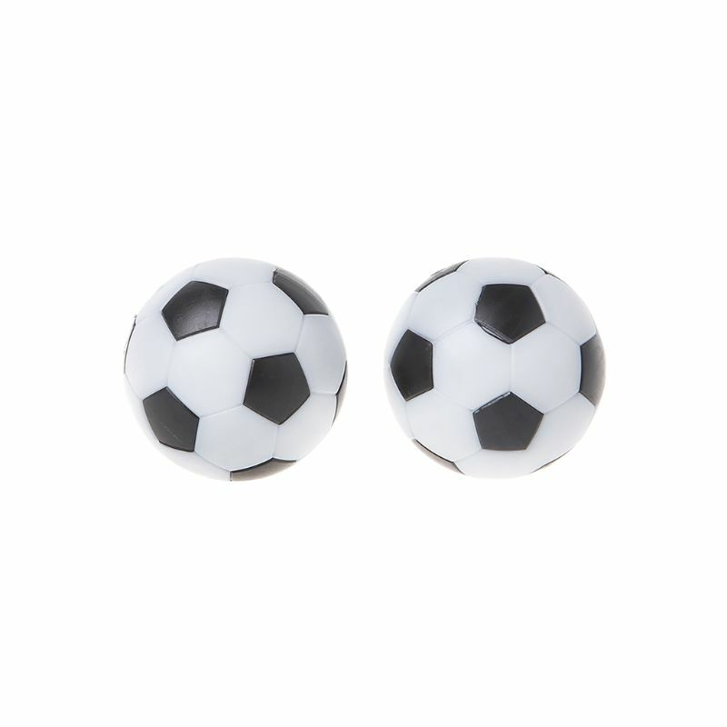 2 uds. Mesa de futbolín de resina pelota de fútbol juegos de interior Fussball fútbol 32mm 36mm mesas competición deportes tirachinas juegos