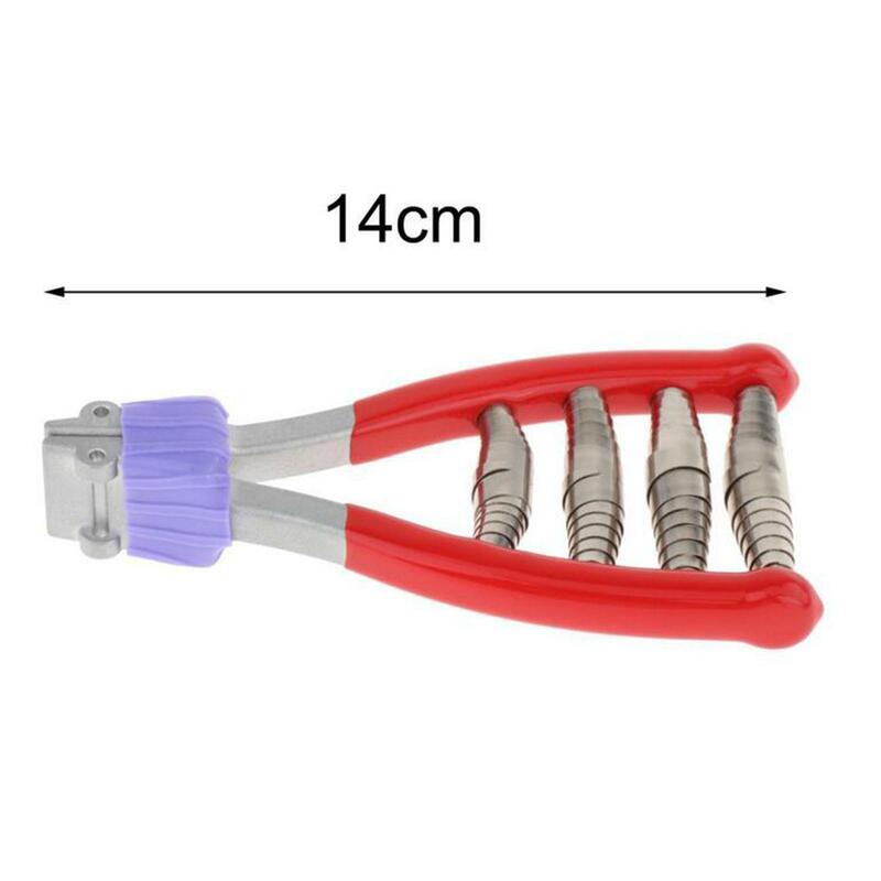 Starting Clamp Extension Wire Durable 4 Springs Aluminum Alloy Wide Head Clamping Tool for Tennis Racquet Badminton Racket
