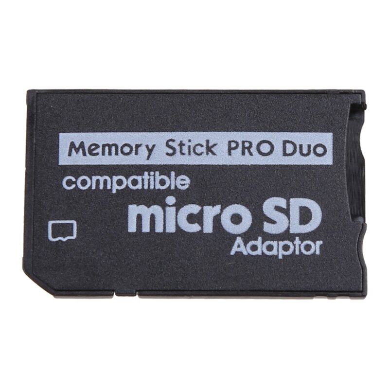 Micro SD TF para Memory Stick Adapter, Pro para o cartão Duo para câmera portátil Sony, Suporte Handycam S, PSP
