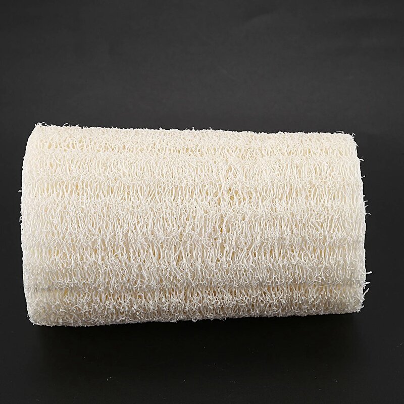 NATURE-Paquete de esponja exfoliante de Luffa Natural para Spa, esponja de lavado corporal para eliminar la piel muerta, 24 unidades