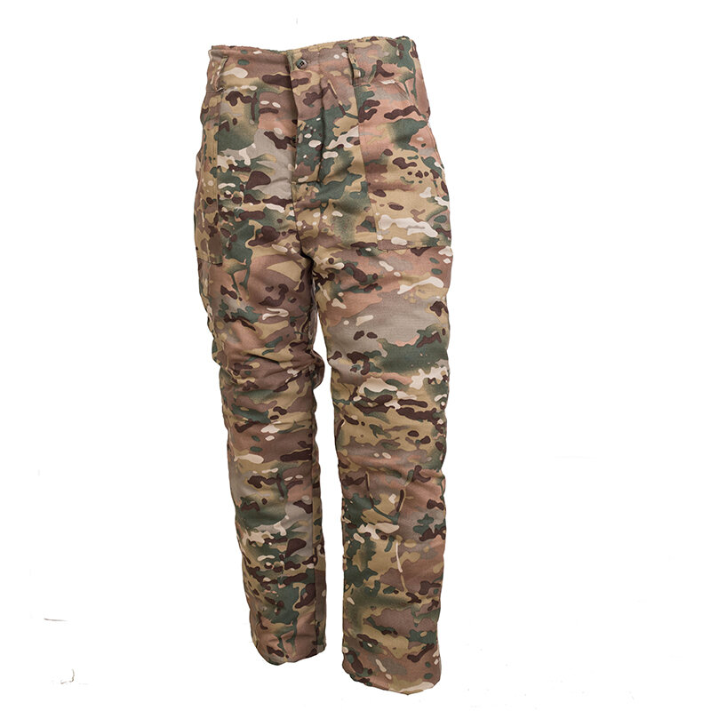 -20 ° F gruby na świeże powietrze spodnie wojskowe męskie wodoodporne wędrówki odzież kempingowa ciepłe spodnie zimowe kamuflażu spodnie taktyczne armii