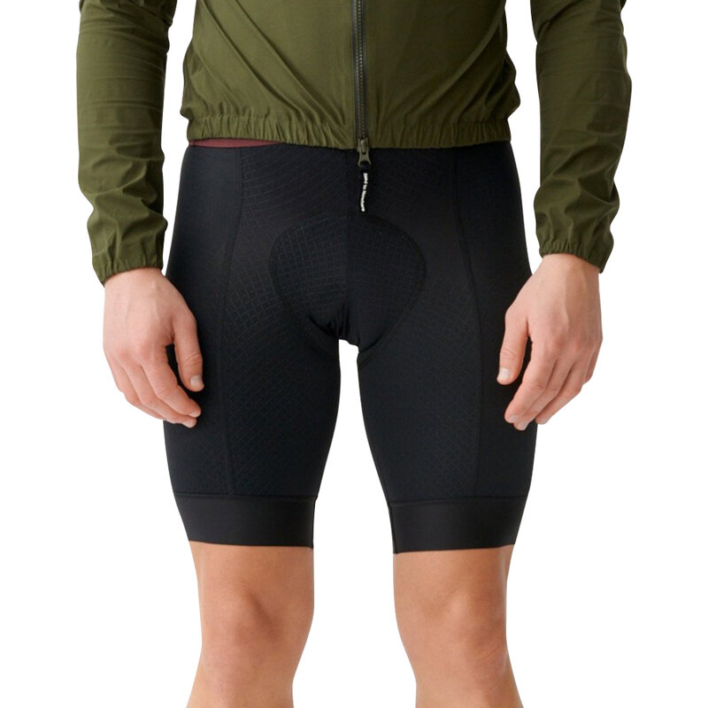 PNS-pantalones cortos de ciclismo para hombre, Shorts de verano con pechera acolchada 6H, transpirables, de secado rápido, para bicicleta de montaña y carretera, color negro