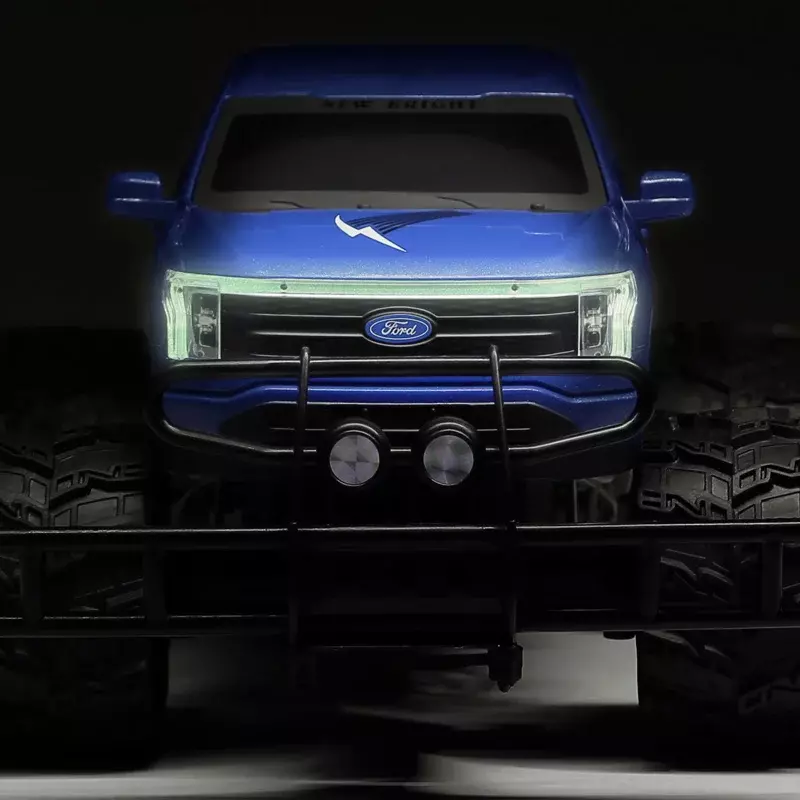 Nieuwe Heldere (1:14) Ford Batterij Afstandsbediening Blauwe Vrachtwagen, 61474u-6b