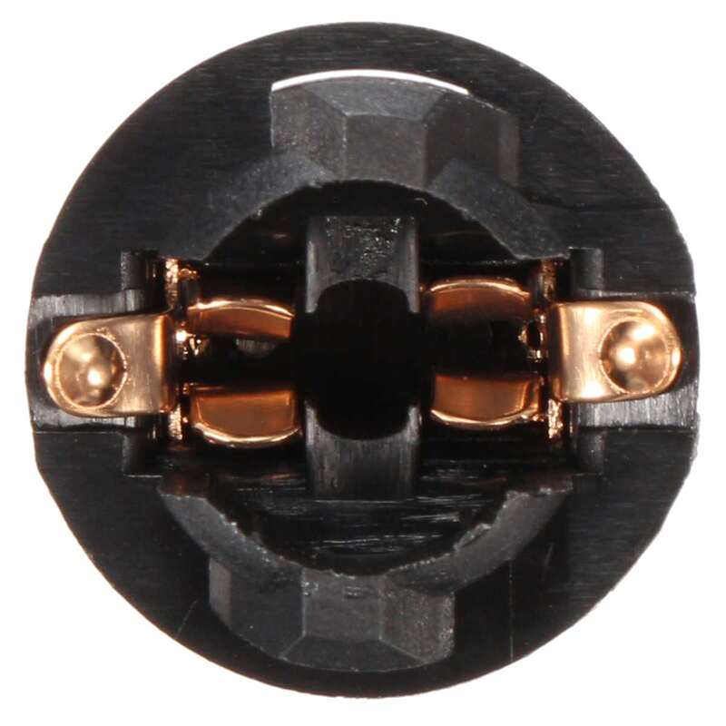 5/10Pcs T10 Car Light Base Twist Lock Socket For Instrument Panel Cluster Plug Dash License Number Lamp Lampholder Black