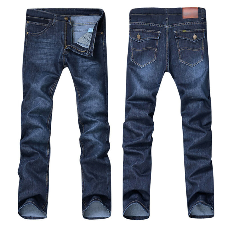 Мужские повседневные осенние джинсовые свободные рабочие длинные брюки в стиле хип-хоп джинсы брюки-карго мешковатые брюки