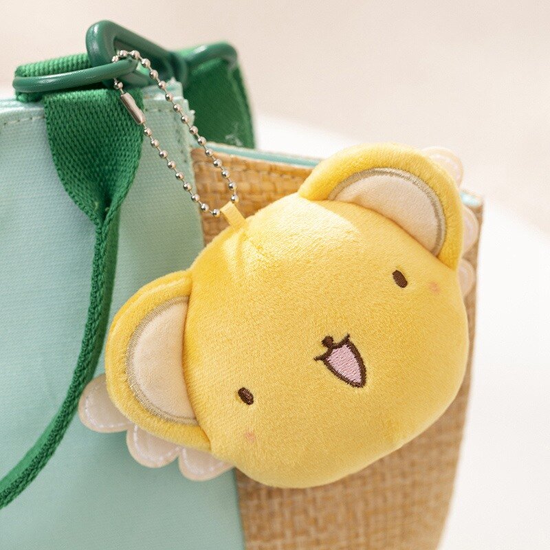 Cartoon Card captor Sakura Kero Plüsch puppe Spielzeug Anhänger Anime Karte Captor Puppe niedlichen weichen ausgestopften Schlüssel bund Spielzeug Kinder Geschenk