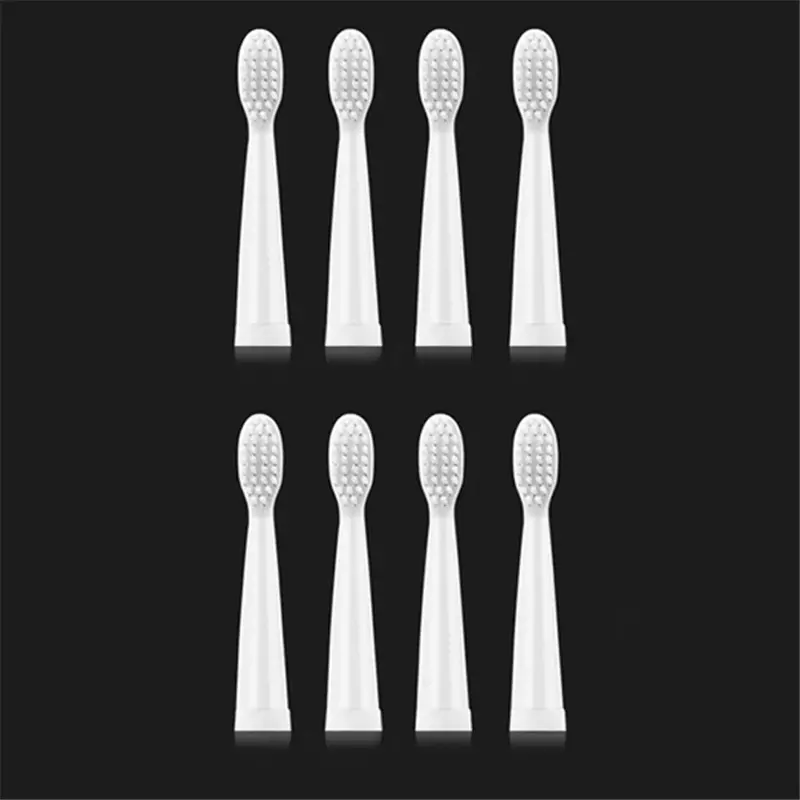 8pcs Electric Toothbrush Heads Soft Brush Head Sensitive Replacement Nozzle for JAVEMAY J110 / J209