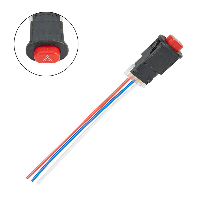 With 3 Wires Fast Ship Ready Stock Motorcycle Switch Switch Button Double Flash Motorcycle Switch Switch Button