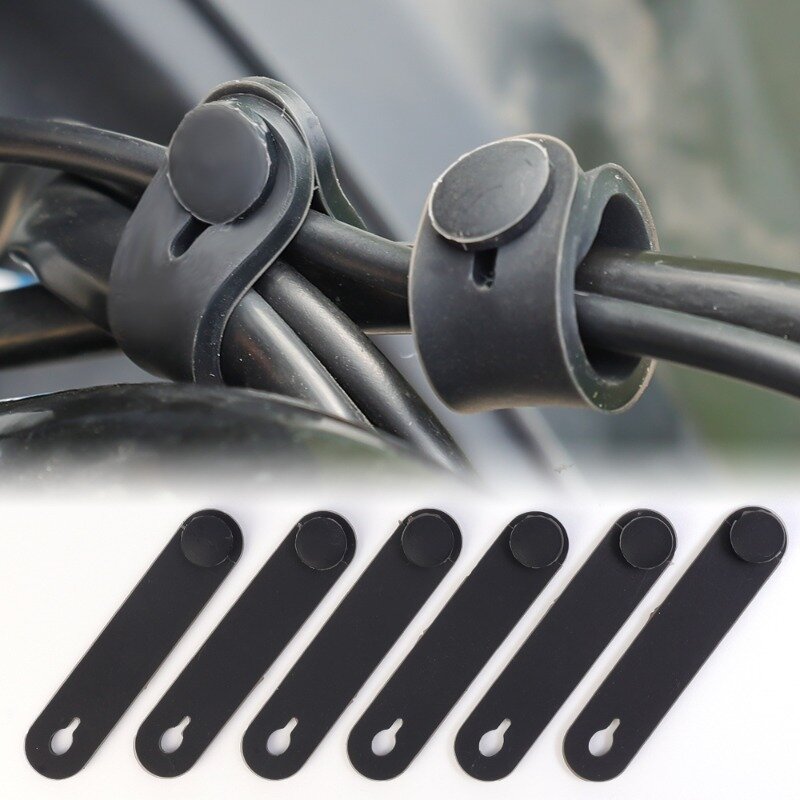 Allzweck-Motorrad gummi rahmen fester Kabelbinder Fahrrad kupplung Brems riemen elastischer Kabelbaum Autozubehör