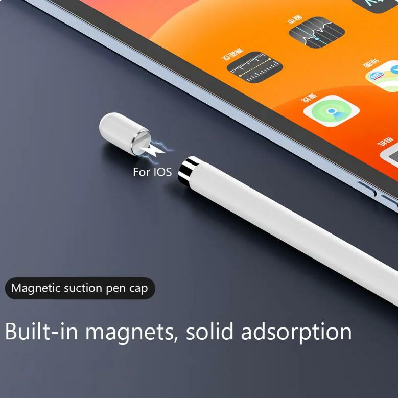 Compatible con punta de lápiz Apple, tapa de repuesto magnética, adaptador de carga para Apple Pencil 1ª generación, accesorios para iPad