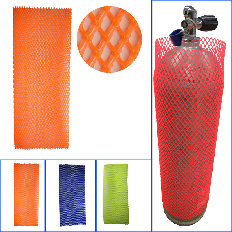 Réservoir de plongée sous-marine en PVC robuste, maille de Protection pour cylindre de plongée 6.9 "-8"
