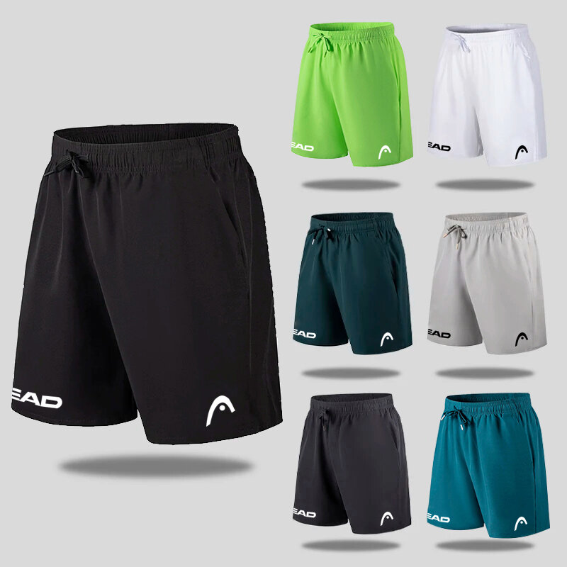 2024 Summer Men'S Sports Shorts Men'S Breathable Tennis Shorts Quick Drying Badminton Pants Outdoor Running Fitness Wear