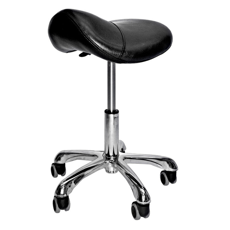 Saddle Chair Beauty Salon Hairdressing Bar Backrest Stool Barber Shop Office Furniture Dentists Rotatable Make up Tattoo Chairs