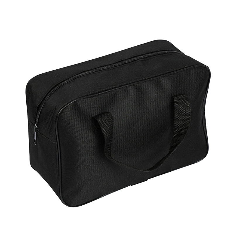 Портативная сумка из ткани Оксфорд для автомобильного воздушного насоса, сумка большой емкости для инструментов, Сумка с широким отверстием и ручкой для тяжелых поездок, прочная