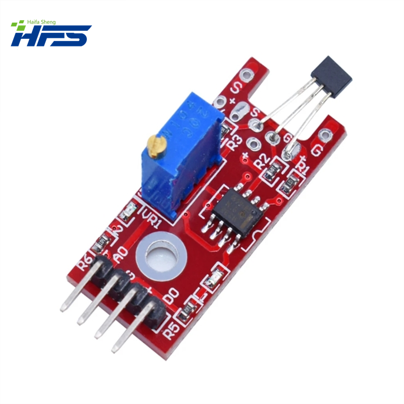 KY-024 Linear Magnetic Hall Sensor Board Switch Speed Counting Hall Sensors Module For Arduino Diy KY024 Hall Sensor