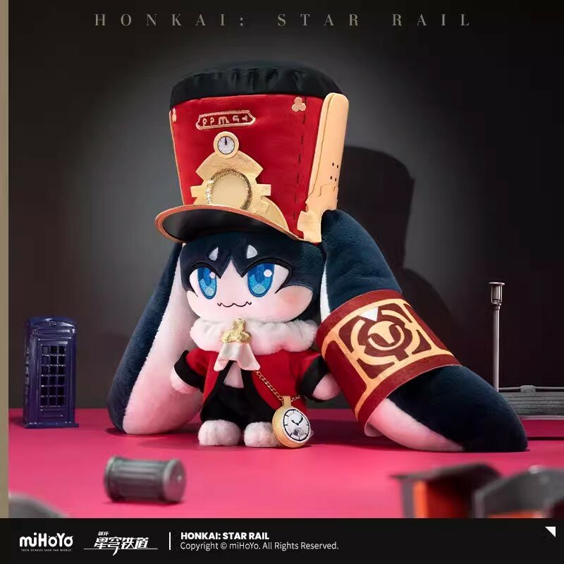 MiHoyo-Honkai Star Rail Pom-Pom Dolls, Anime Fashion Circundante, Feltro Bonecas De Pelúcia, Natal e Presentes De Aniversário, Pré Venda