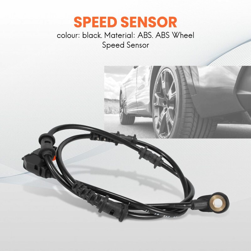 SET(4Pcs) Front Rear ABS Wheel Speed Sensor for Mercedes-Benz W164 ML350 ML320 GL350 GL450 R350 1645400717+1645400917