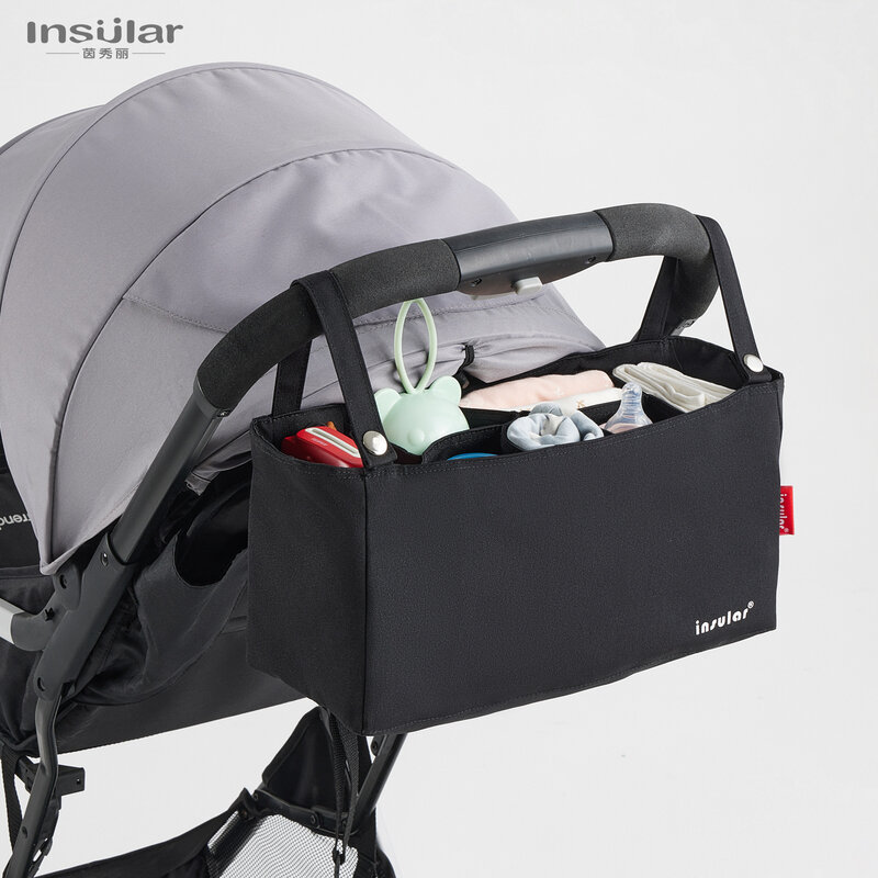 Multifuncional saco de fraldas impermeável, grande capacidade mamãe Travel Bag, maternidade, carrinho de bebê sacos, organizador, novo estilo