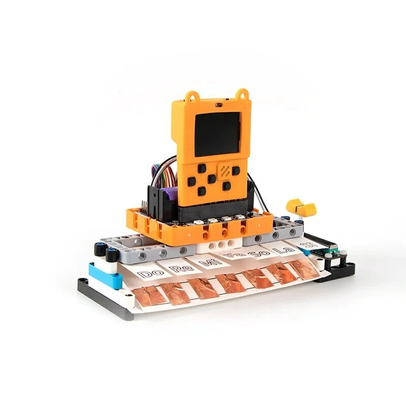Kittenbox Meowbit Criador AI Kit para Makecode Arcade, KittenBlock STEAM, Kit de Construção Educacional, DIY Toy Building Blocks