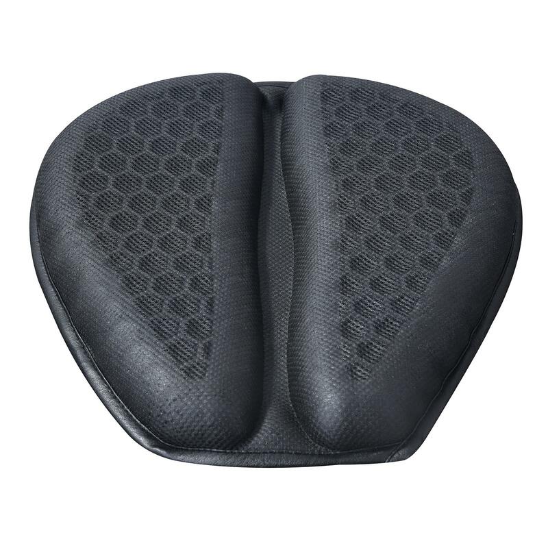 Cuscino del sedile della moto ammortizzatore comodo cuscino del sedile del tappetino dell'aria di decompressione