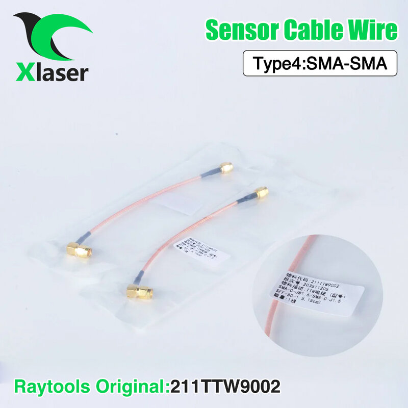 SMB-SMA de fil de câble de capteur laser à fibre TTW pour Raytools WSX BOCI