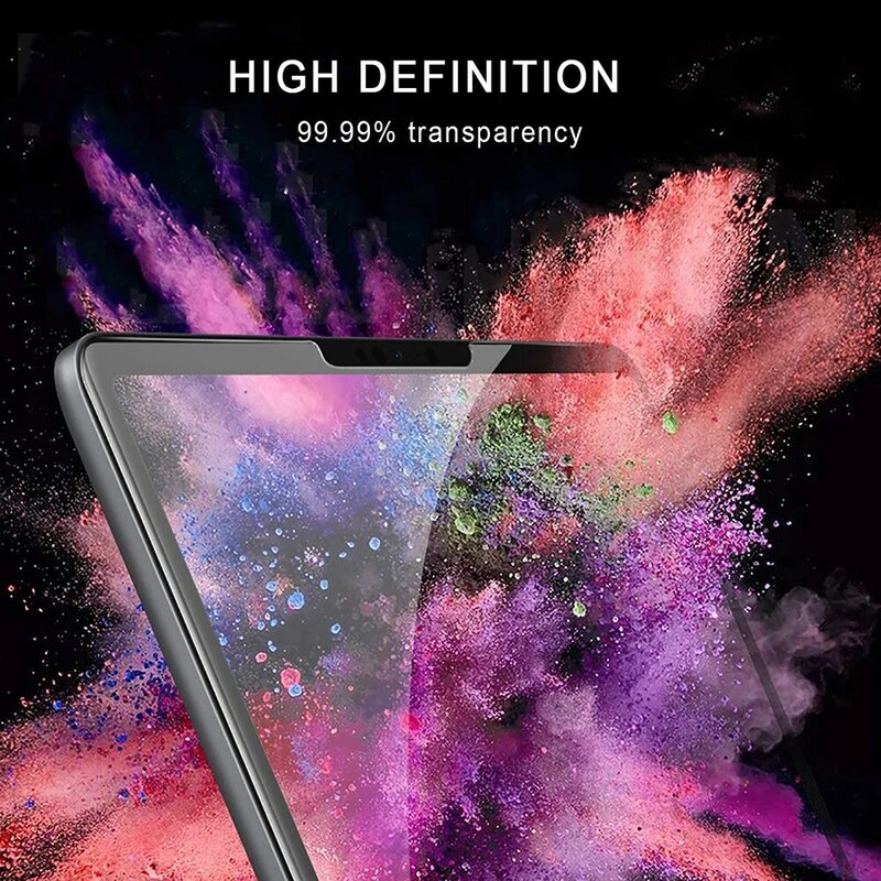 2 Buah Penutup Pelindung Layar Kaca Tempered Tablet untuk Apple IPad 6th Gen 9.7 Inci A1893 A1954 HD Film Tempered