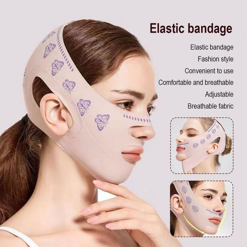 Double-deck Face Slimming Bandage Face Lifting Belt Chin UP Wrinkle Lift Beauty Anti Shaper Face Line Band Cheek Facial V S E7U4
