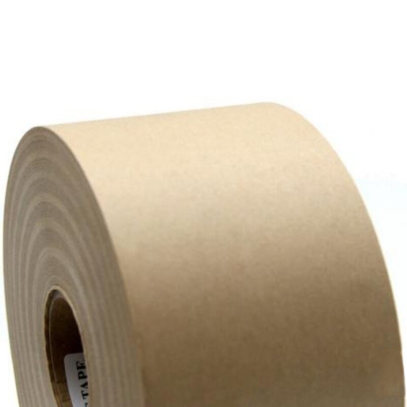custom,Custom Logo Reinforced Adhesive Brown Kraft Paper Tape for Packaging Bundling Shipping and Fragile Item Packaging JLN-860
