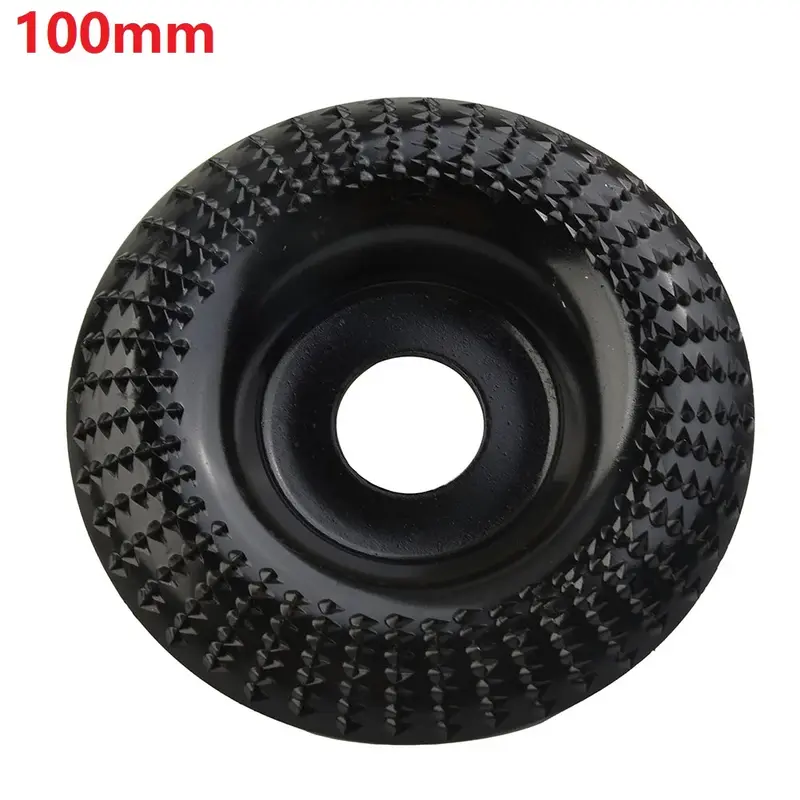 Woodworking Polishing Special Spike Plate Grinder Wheel Disc 4 Inch Wood Shaping Wheel Wood Grinding Shaping Disk Electric Tools