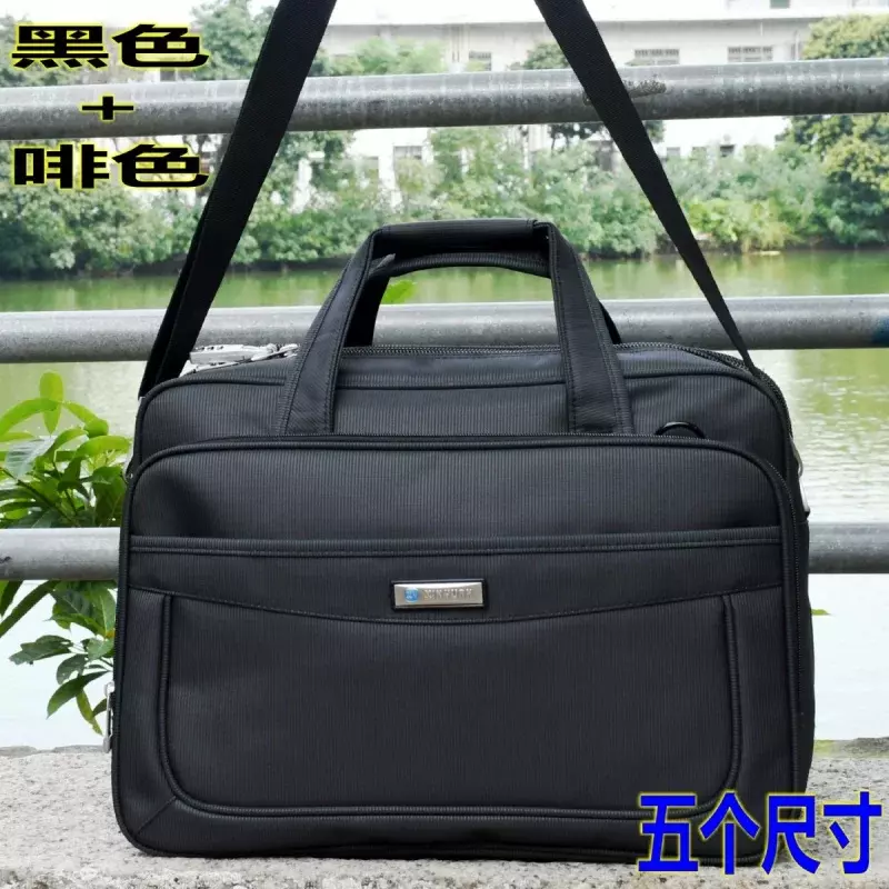 حقيبة رجال الأعمال سعة كبيرة ، 16 "حقيبة كمبيوتر محمول ، حقيبة الكتف رسول الذكور ، حقيبة يد السفر ، والأزياء