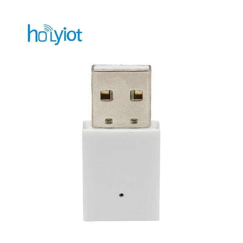 FCC CE Holyiot Bluetooth Dongle Usb dapat diprogram, adaptor modul otomatis Bluetooth Dongle BLE DFU