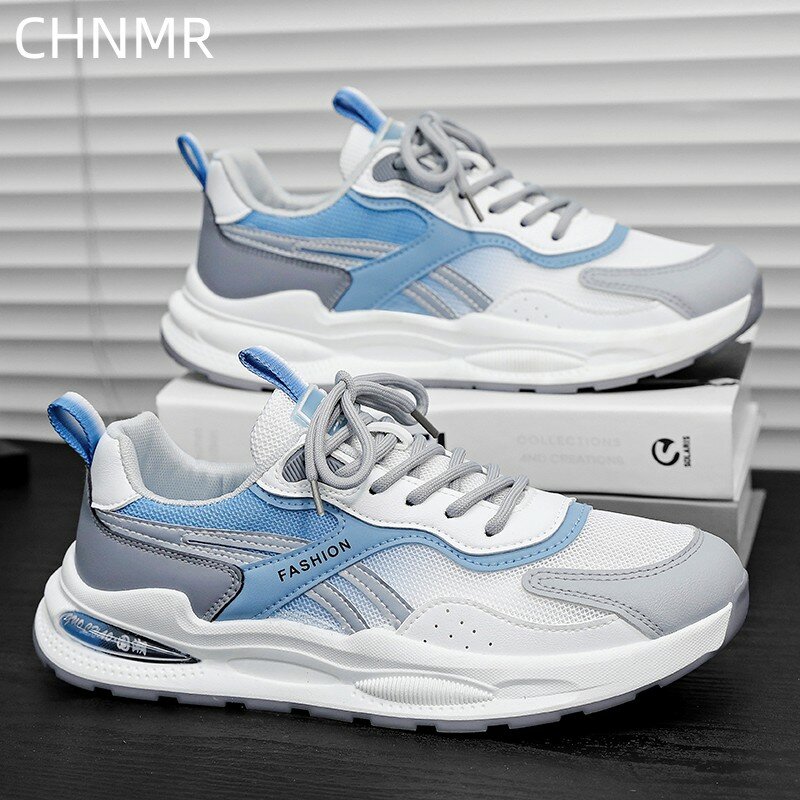 Men's Fashion Casual Sports Shoes Running Shoes Round Toe Wear-resistant Fashion Breathable Comfortable Outdoor Lightweight New