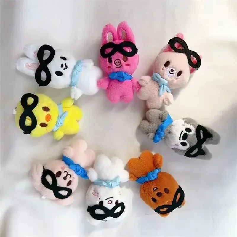 Kpops 조종사 인형 장난감 PILOT5 한국 귀여운 플러시 장난감, 진 스커트, LiLongfus 키체인, 카와이 애니메이션 인형, 동물 인형 선물