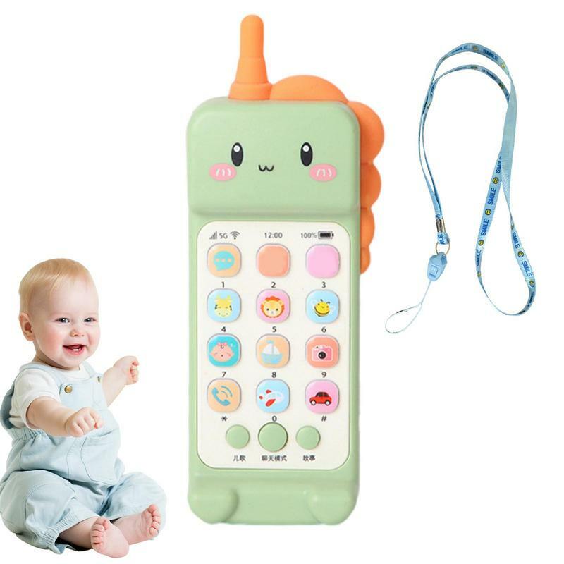 Silicone Controle Remoto Mordedores para Bebês, Dinossauro Mordedor, Mastigar Brinquedos, Sensorial Chew Toy para Aliviar