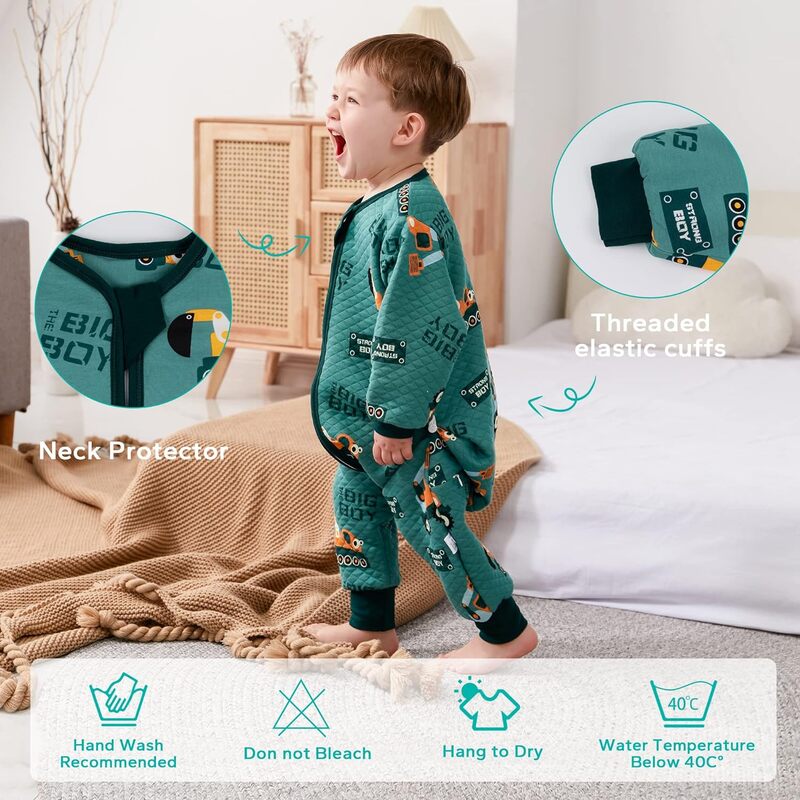 Спальный мешок для младенцев, спальный мешок для детей на весну и осень, детская одежда для сна, комбинезон, детские пижамы, спальные мешки