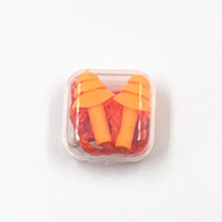 1 caixa novo conforto tampões de ouvido redução ruído silicone macio tampões de ouvido natação silicone protetor para o sono