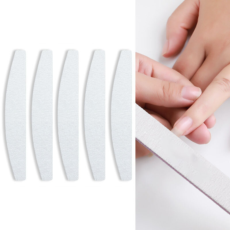 2022 New Professional Nail Files Sandpaper Double Side Nail Buffers Polishing Sanding Blocks Nail Files Manicure Tools