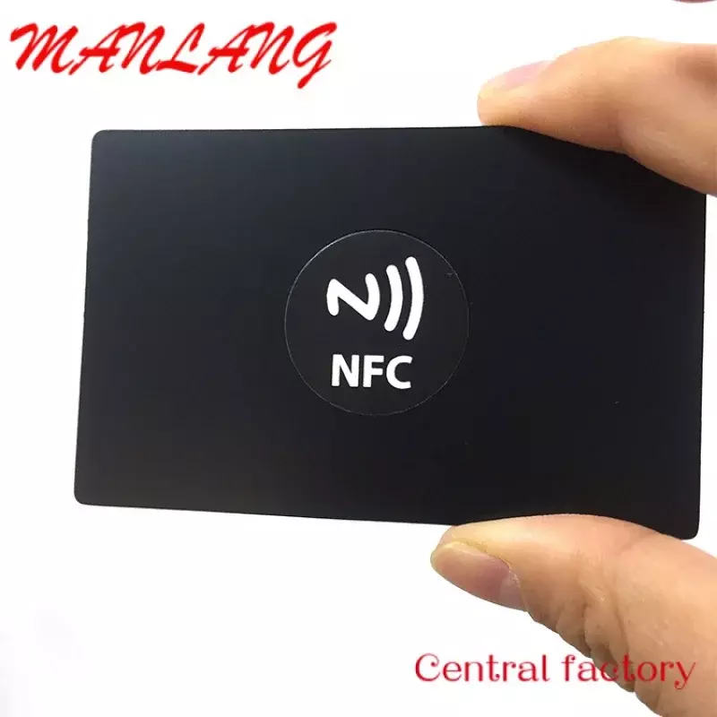 بطاقة هدايا نقش مخصصة ، بطاقة معدنية فارغة ، Customu