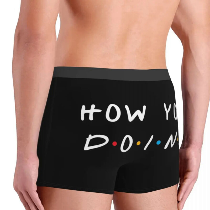 Benutzer definierte TV-Show Freunde lustige Zitat Unterwäsche Männer strecken, wie Sie doin Boxershorts Shorts Höschen weiche Unterhose für homme