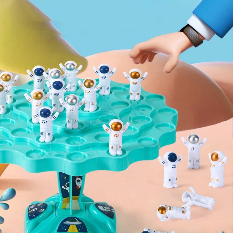 Stackable Balance Tree Game Children Montessori Math Toys Parent-Child Interaction Astronaut Board Game Attractive