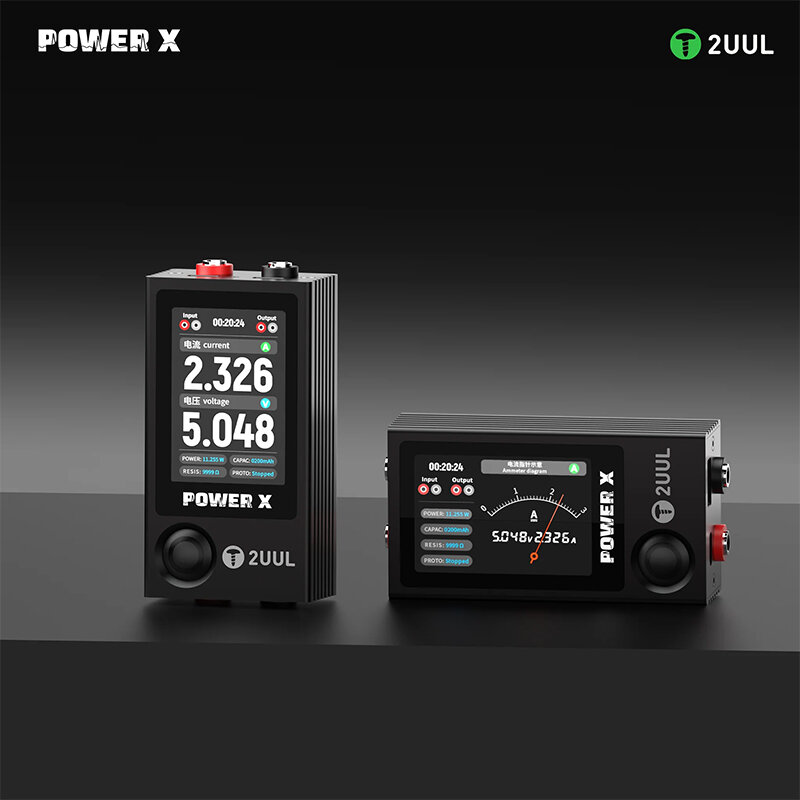 2UUL-Détecteur de puissance multifonctionnel Power X PW11, haute rafraîchissement, écran complet, PCB d'alimentation, maintenance du téléphone