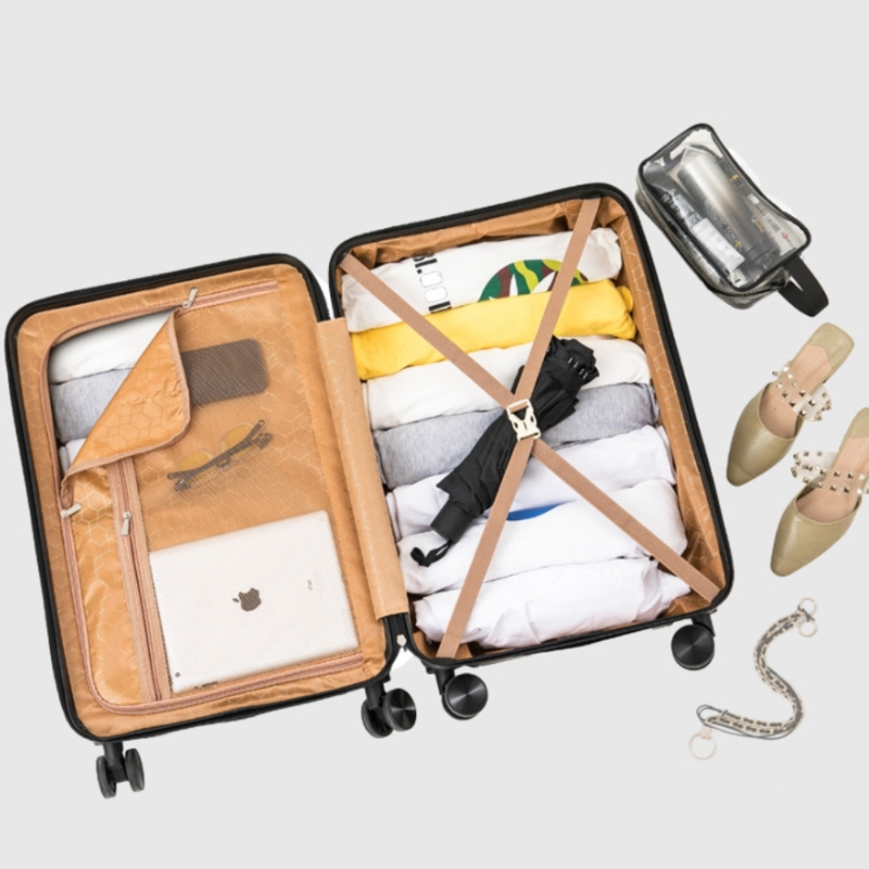 Maleta de viaje de negocios de 20 y 24 pulgadas, equipaje rodante con bolsa para ordenador portátil, carro de rueda Universal, caja de PC, nuevo diseñador