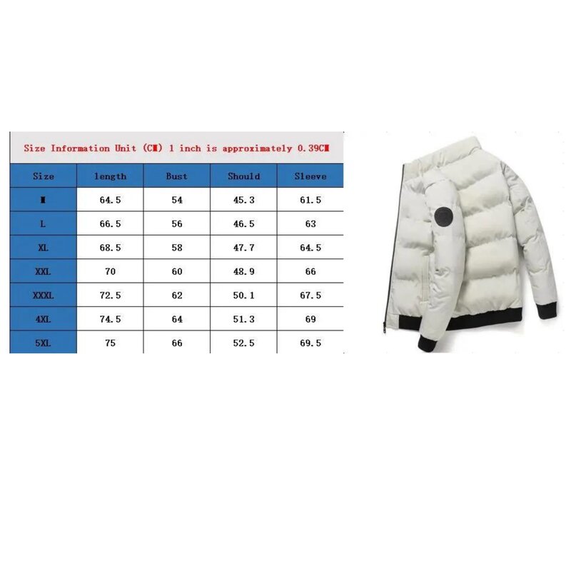 2024 men's zippered winter jacket, casual and warm racing jacket, windproof and cold resistant, comfortable clothing