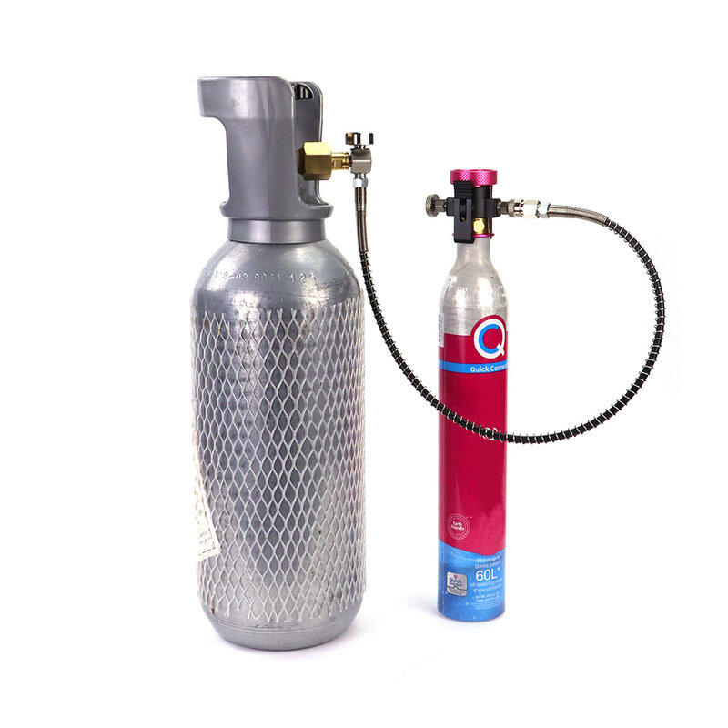Soda Quick Connect Pink Co2 Cylinder Refill Adaptor Filling Station Fit Sodastream Terra DUO Art Pink Cylinder