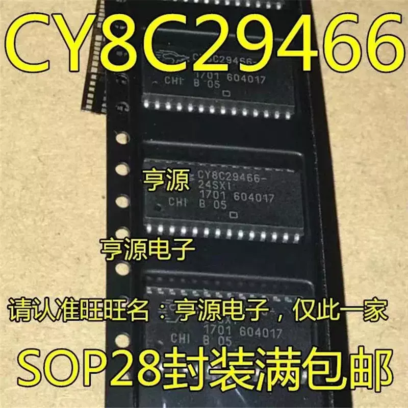 1-10 buah stock CY8C29466-24SXI SOP28 tersedia