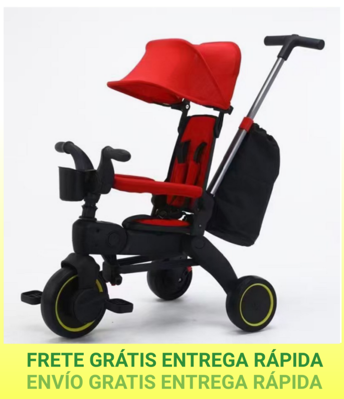 عربة ثلاثية العجلات للأطفال ، مساعد جيد ، مناسبة لعمر 6 أشهر إلى 6 سنوات ، عالية الجودة ، 2023