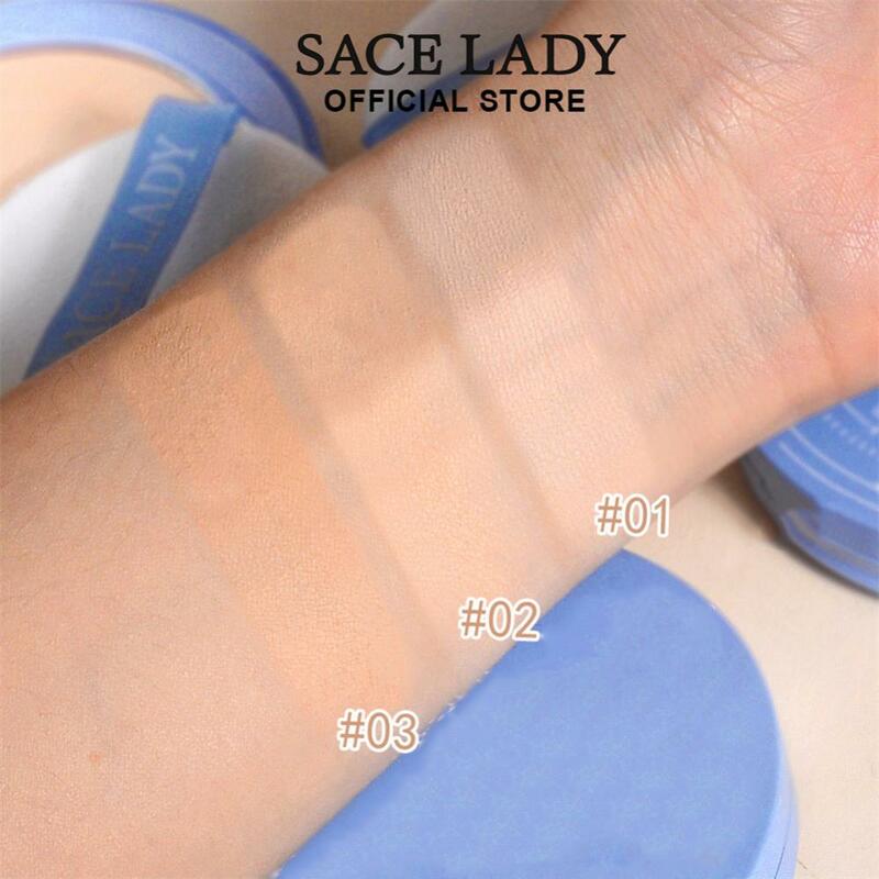 Sace-女性用の光沢のあるパウダー,肌の色,長持ちするオイル,耐水性,天然化粧品