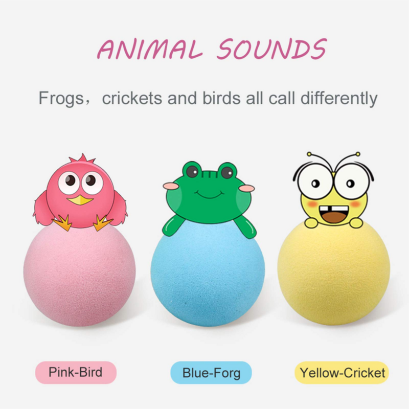 Z30 Dropshipping Newest Magical Gravitation Called The Ball Cat Self-healing Anti-boring Supplies Funny Cat Ball Sounding Toy