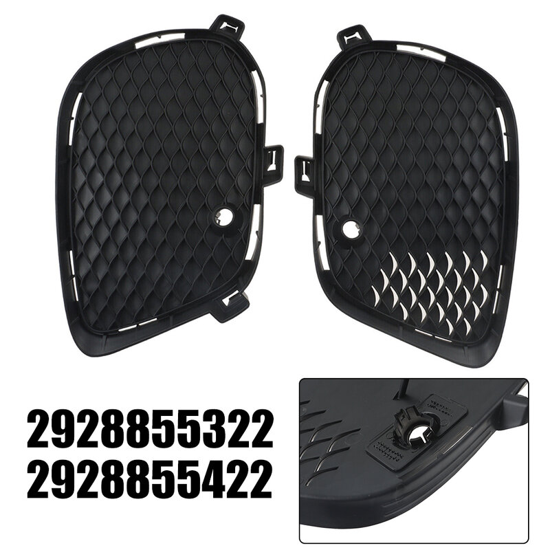 Высококачественная решетка черного цвета Передняя пара боковых бамперов решетка для Mercedes GLE350 GLS450 OEM номер 2928855322 2928855422